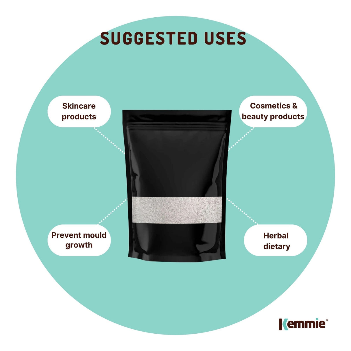 Kemmie 50g Potassium Sorbate Food Grade Granules Preservative E202 Cosmetic Brew