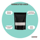 1Kg Food Grade Potassium Sorbate Granules - Preservative for Cosmetics, Brewing, and Culinary Uses (E202) - Rear View
