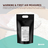 20Kg Food Grade Potassium Sorbate Granules - Preservative for Cosmetics, Skin Care, and Home Brewing - 45-Degree Angle