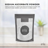 Orku 400g Sodium Ascorbate - High Purity Soluble Crystalline Powder Ingredient - Front View