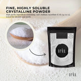 Orku 2Kg Sodium Ascorbate - High Purity Soluble Crystalline Powder Ingredient - 45-Degree Angle