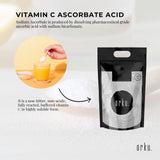 10Kg Buffered Sodium Ascorbate Powder - Gentle Vitamin C Supplement - Side View