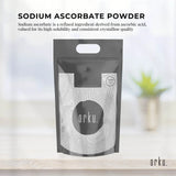 Orku 20Kg Sodium Ascorbate - High Purity Soluble Crystalline Powder Ingredient - Front View