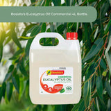 4L Commercial Cleaner Natural Bosisto's Eucalyptus Oil Floor Kitchen Bathroom - Front View