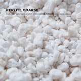 100L Organic Perlite Coarse Premium Soil Expanded Medium Plants Hydroponics Bulk - Side View