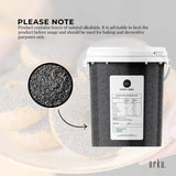 800g Poppy Seeds Unwashed Bucket Papaver Somniferum For Baking and Decorating - Top-Down View