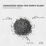 800g Poppy Seeds Unwashed Bucket Papaver Somniferum For Baking and Decorating - 45-Degree Angle