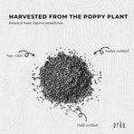 Orku 5Kg Poppy Seeds Unwashed Papaver Somniferum For Baking and Decorating