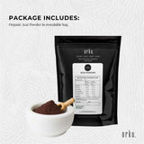 Orku 100g Organic Acai Powder Brazilian Berry Smoothie Bowl Ingredient - Top-Down View