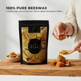 10Kg Orku Australian Beeswax Chunks - Pure Natural Unrefined Raw Bulk - Side View