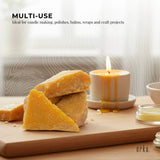 10Kg Orku Australian Beeswax Chunks - Pure Natural Unrefined Raw Bulk - Rear View