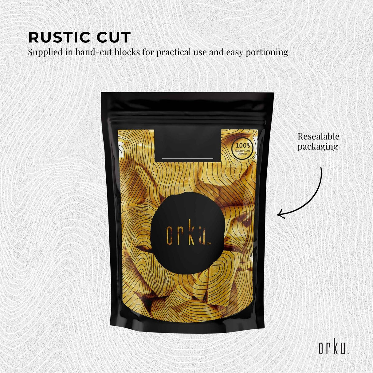 10Kg Orku Australian Beeswax Chunks - Pure Natural Unrefined Raw Bulk