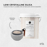 Orku 300g Fine Diatomaceous Earth Tub - Food Grade FCC Fossil Shell Flour Powder - 45-Degree Angle