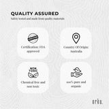 1.4Kg Organic Fine Diatomaceous Earth Tub - Food Grade Fossil Shell Flour Powder - Close-Up Angle