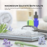 Orku 5kg Epsom Salt Tub - Magnesium Sulphate For Bath Skin Body Skin Care - Rear View