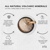 Orku 800g Ultrafine Micronised Zeolite Powder Tub Natural Clinoptilolite Mineral - 45-Degree Angle