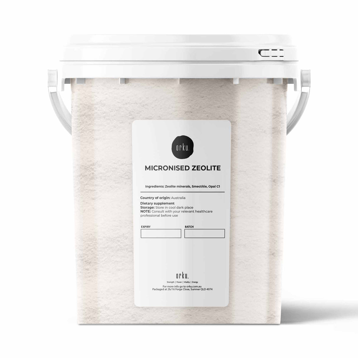 800g Premium Micronised Volcamin Zeolite Powder - High Absorption Mineral Supplement