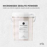 800g Premium Micronised Volcamin Zeolite Powder - High Absorption Mineral Supplement - Side View