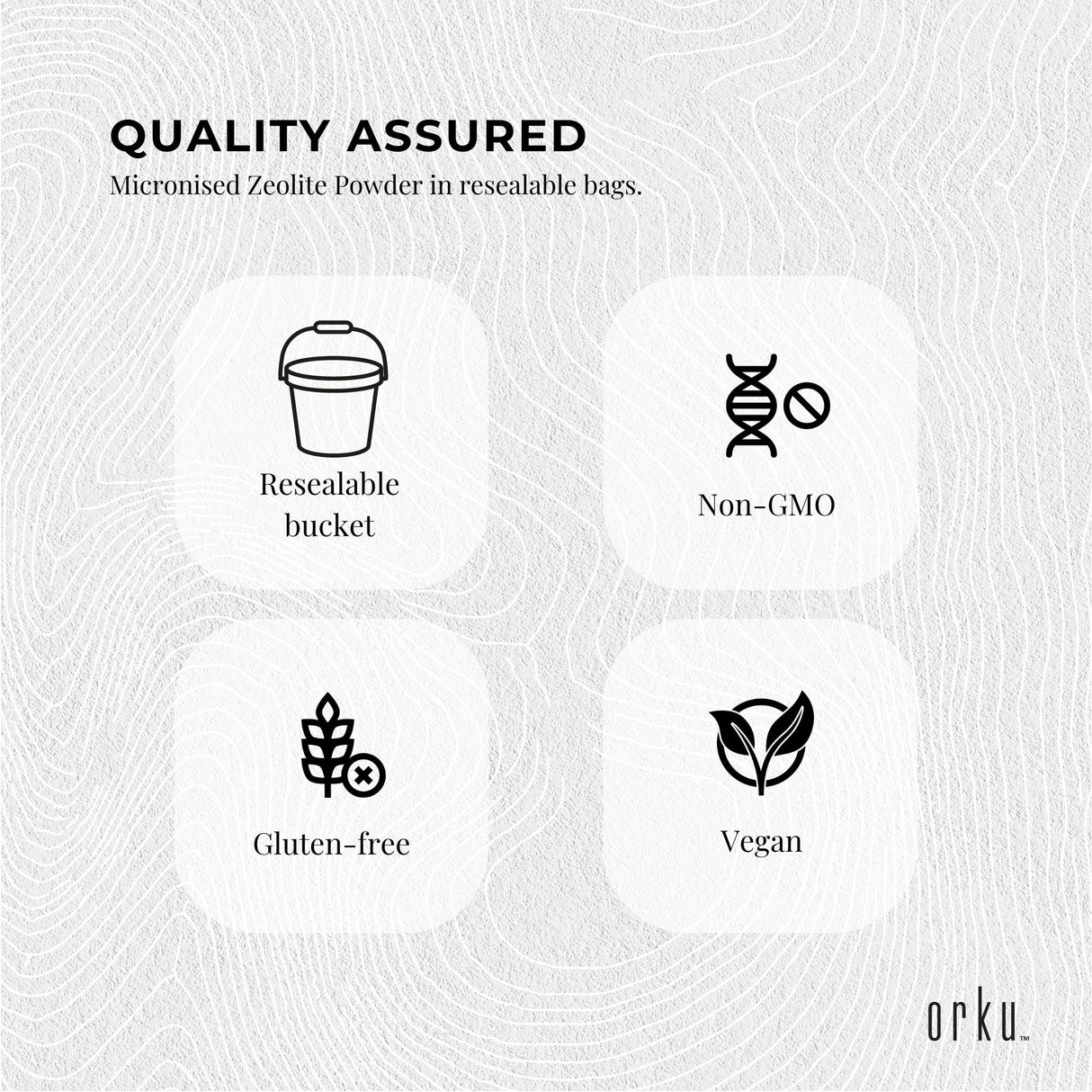 800g Premium Micronised Volcamin Zeolite Powder - High Absorption Mineral Supplement