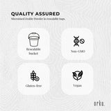 800g Premium Micronised Volcamin Zeolite Powder - High Absorption Mineral Supplement - Low Angle