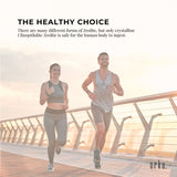 800g Premium Micronised Volcamin Zeolite Powder - High Absorption Mineral Supplement - 45-Degree Angle