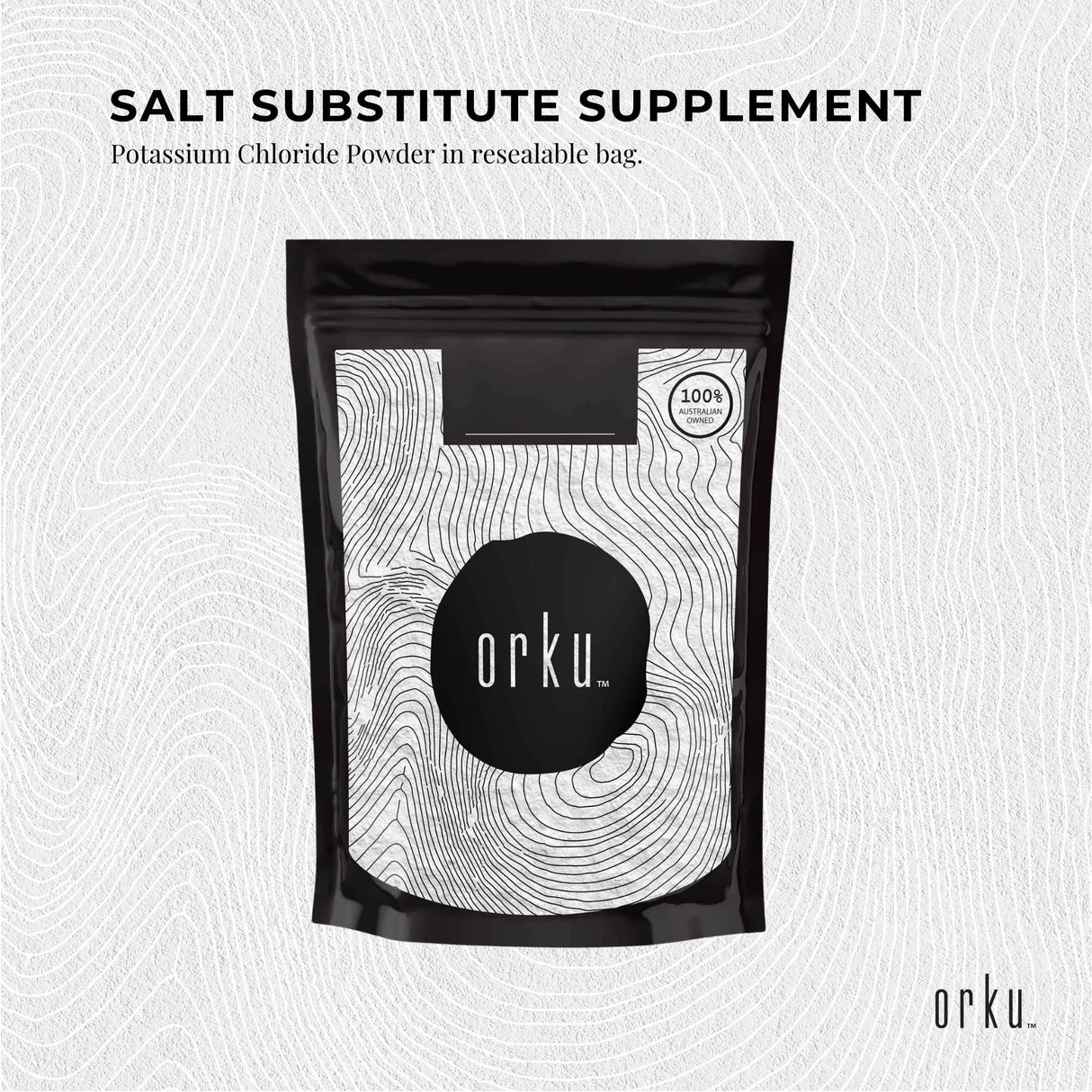 2Kg Potassium Chloride Powder - Pure E508 Food Grade Salt Substitute Replacer