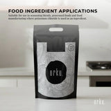Orku Bulk 10Kg Potassium Chloride Powder (KCl) - Food Grade E508 Salt Substitute - 45-Degree Angle