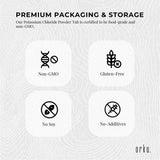 1.3Kg Potassium Chloride Powder Tub - Pure KCL E508 Food Grade Replacer - Low Angle