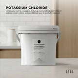Orku 5Kg Potassium Chloride Powder (KCl) Tub - Food Grade E508 Salt Substitute - Front View
