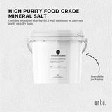 Orku 5Kg Potassium Chloride Powder (KCl) Tub - Food Grade E508 Salt Substitute
