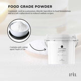 Orku 5Kg Potassium Chloride Powder (KCl) Tub - Food Grade E508 Salt Substitute
