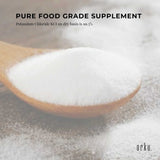 Orku 5Kg Potassium Chloride Powder (KCl) Tub - Food Grade E508 Salt Substitute