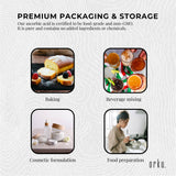 Orku 5Kg Vitamin C Powder in Tub Pure L-Ascorbic Acid - USP Grade Non-GMO - Close-Up Angle