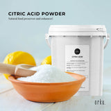 1.2Kg Citric Acid Powder Tub - Food Grade Anhydrous GMO Preservative Free c6h807 - Front View