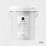 1.2Kg Citric Acid Powder Tub - Food Grade Anhydrous GMO Preservative Free c6h807 - Side View