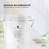 Orku 5Kg Sodium Bicarbonate Food Grade Tub Baking Soda Aluminium Free Powder - Front View
