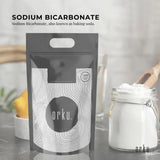 Orku 5Kg Sodium Bicarbonate Food Grade Baking Soda Aluminium Free NaHCO3 Powder - Side View