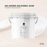 Orku 5kg Taurine Powder Tub - High Purity L-Taurine Amino Acid Ingredient