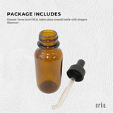 Orku 25ml Organic Neem Seed Oil - Debitterised Cold Pressed Azadirachtin Indica - Side View