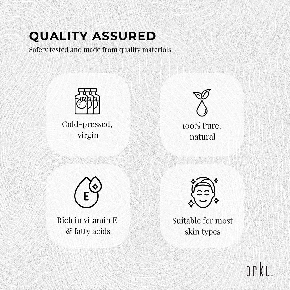 Orku 100ml Organic Neem Seed Oil  Debitterised Cold Pressed Azadirachtin Indica