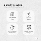Orku 100ml Organic Neem Seed Oil  Debitterised Cold Pressed Azadirachtin Indica - Low Angle