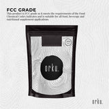 100g Pure Food Grade Organic Potassium Bicarbonate Powder for Baking, Brewing, and Fungicide Use - Rear View