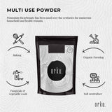 2Kg Food-Grade Organic Potassium Bicarbonate Powder for Baking, Brewing, and Fire Safety - Side View