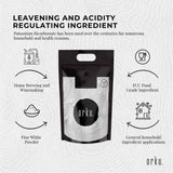 Orku 5Kg Potassium Bicarbonate Powder - Food Grade Pure FCC Brewing Baking - Side View