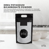 Orku 20Kg Potassium Bicarbonate Powder Bulk - Food Grade FCC for Brewing Baking - Front View