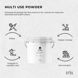 5Kg Food Grade Organic Potassium Bicarbonate Powder - Ideal for Baking, Brewing, and Organic Farming - Side View