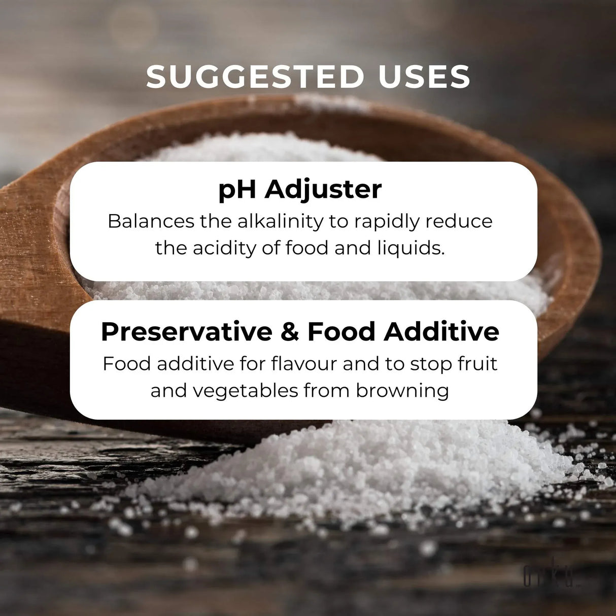 Sodium Citrate Powder 400g - Food Grade Trisodium Salt for Preservation and Emulsification