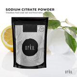 1Kg Food Grade Sodium Citrate Powder - Versatile Emulsifier & Preservative - Front View