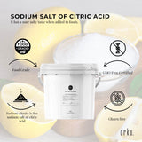 5Kg Food Grade Sodium Citrate Powder - Premium Trisodium Acid Salt Preservative - Top-Down View