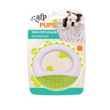 Puppy Teething Toy Ring - Dog Dental Gel Cold Chew - Wobble Chill Toys AFP - Front View